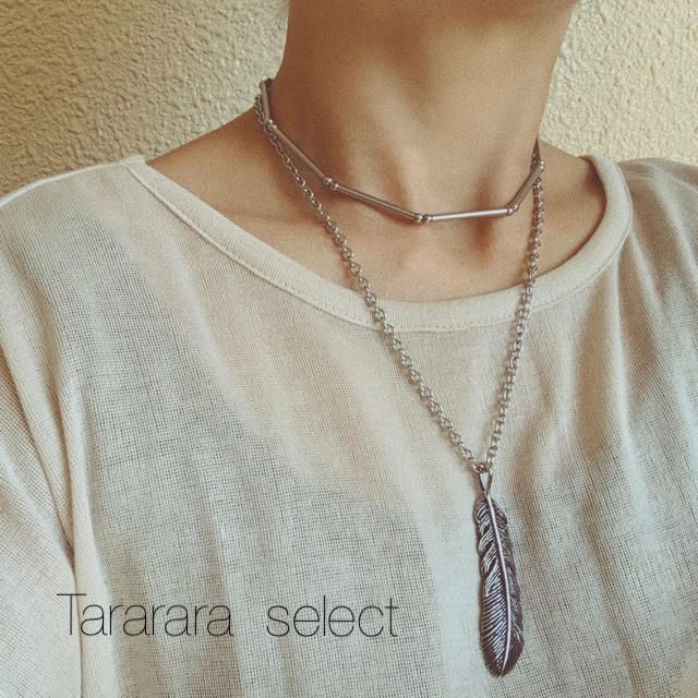 ●サージカルstainless necklace● レディースのアクセサリー(ネックレス)の商品写真