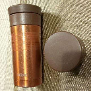 サーモス(THERMOS)のサーモス水筒 350mlと新品替え蓋セット(水筒)