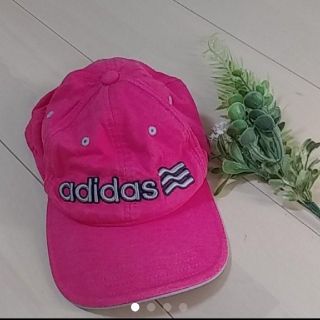 アディダス(adidas)のadidas　アディダス　ゴルフ　キャップ　帽子　ピンク　レディース　ロゴ(キャップ)