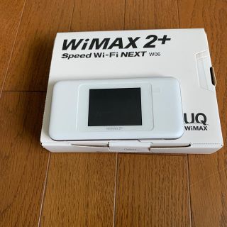 エーユー(au)のWiMAX2 ＋　W006(PC周辺機器)