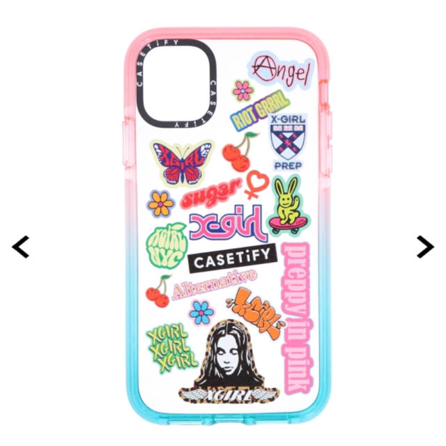 X-girl - 向日葵さま専用casetify× x-girlコラボiphone11ケース X-girl - 向日葵さま専用casetify× x-girlコラボiphone11ケース