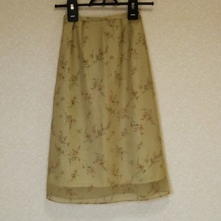 夏用スカート(ウエスト60)(ひざ丈スカート)