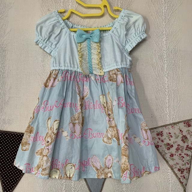 シャーリーテンプル うさぎ 90キッズ服女の子用(90cm~)