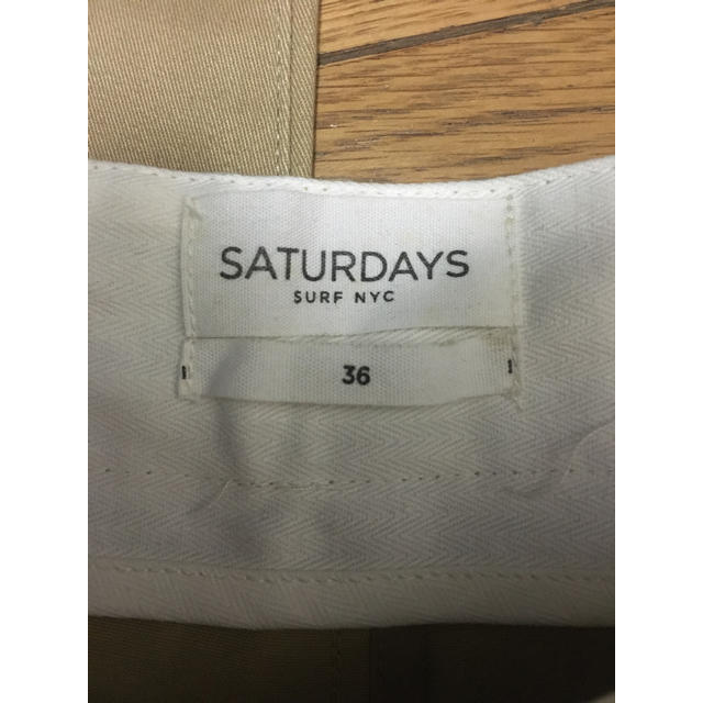 SATURDAYS SURF NYC(サタデーズサーフニューヨークシティー)の【美品】SATURDAYS SURF NYC チノパン メンズのパンツ(チノパン)の商品写真