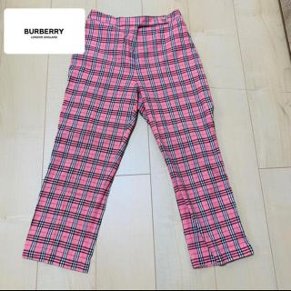 バーバリー(BURBERRY)のBURBERRY バーバリー チェックパンツ(カジュアルパンツ)