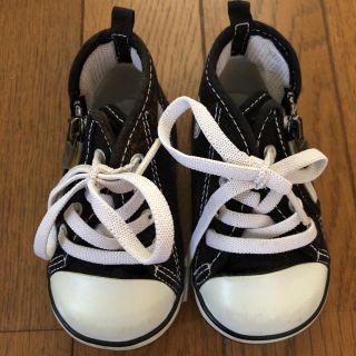 コンバース(CONVERSE)のコンバース オールスター スニーカー　12.5 ブラック(スニーカー)