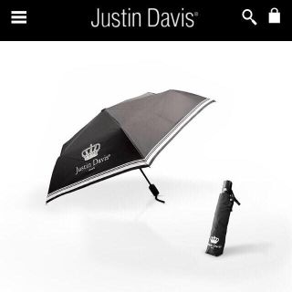 ジャスティンデイビス(Justin Davis)のJUSTIN DAVIS ジャスティン デイビス 非売品　傘　ノベリティ(傘)