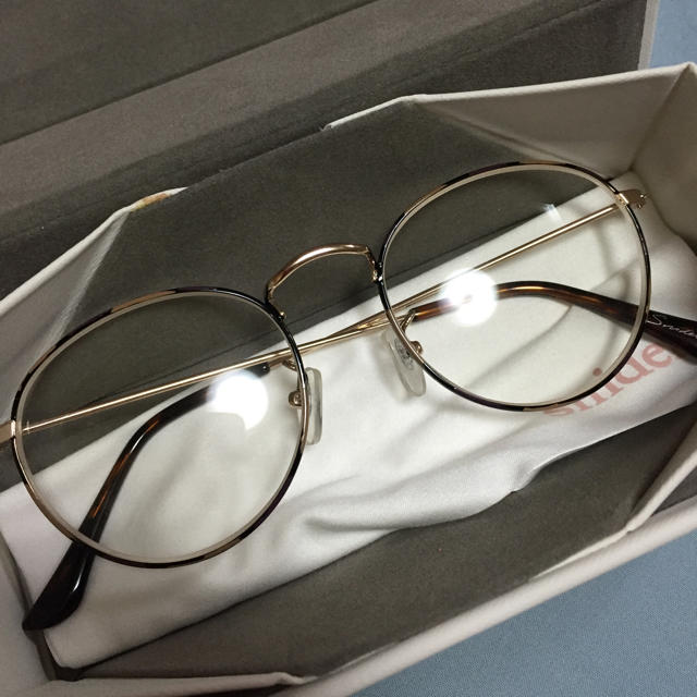 SNIDEL(スナイデル)のSnidel だて眼鏡 レディースのファッション小物(サングラス/メガネ)の商品写真