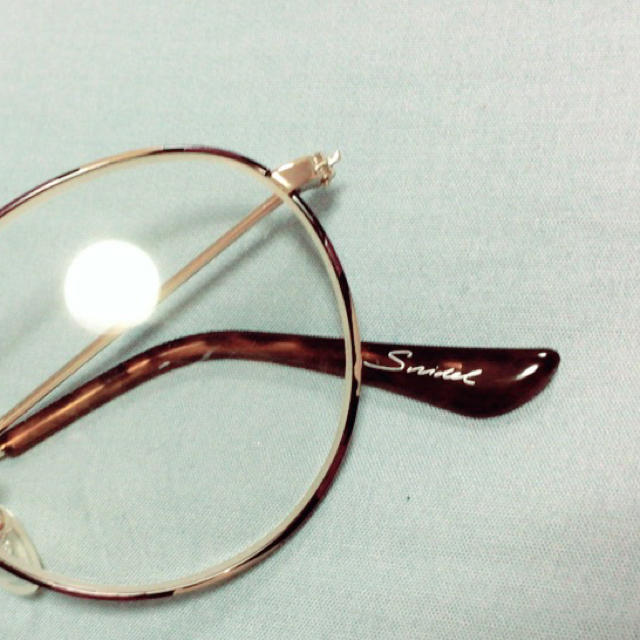 SNIDEL(スナイデル)のSnidel だて眼鏡 レディースのファッション小物(サングラス/メガネ)の商品写真