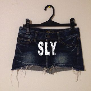 スライ(SLY)のSLY◎ミニデニムスカート(ミニスカート)