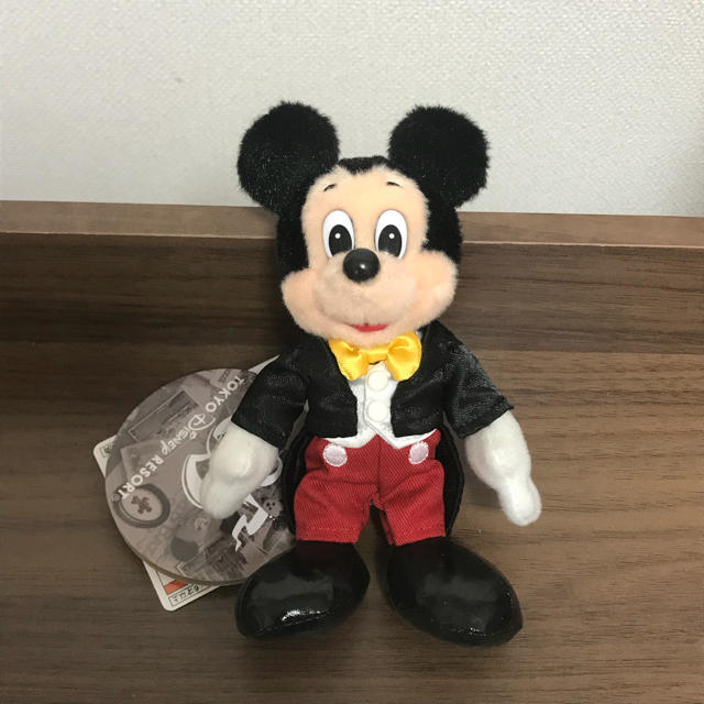 Disney - ミッキー ぬいぐるみバッジ ぬいば レトロ 35周年の通販 by