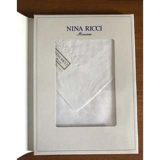 ニナリッチ(NINA RICCI)のハンカチ 白 NINA RICCI(ハンカチ)