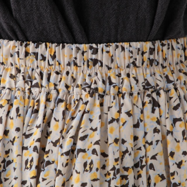 STUDIO CLIP(スタディオクリップ)のスタディオクリップ  プリントヴィンテージサテンスカート レディースのスカート(ロングスカート)の商品写真
