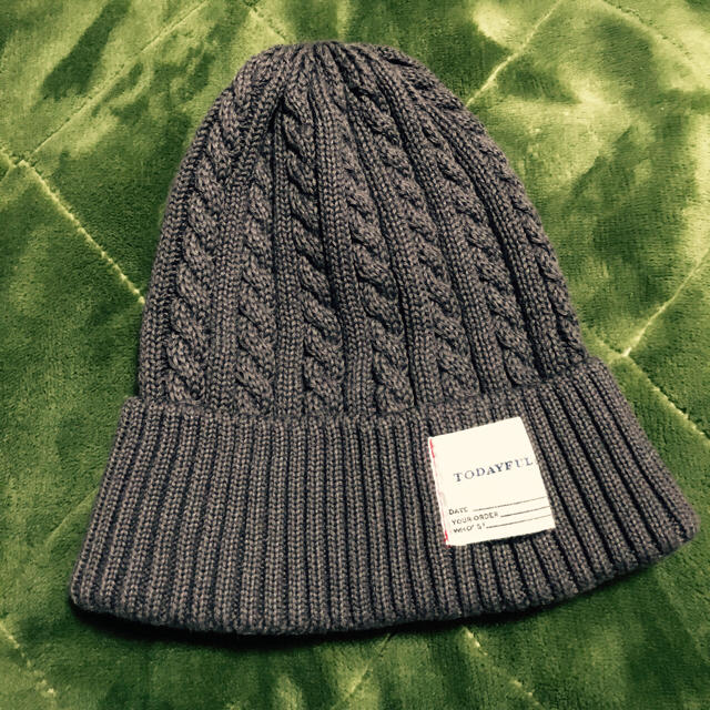 TODAYFUL(トゥデイフル)のCotton Cable KnitCap レディースの帽子(ニット帽/ビーニー)の商品写真