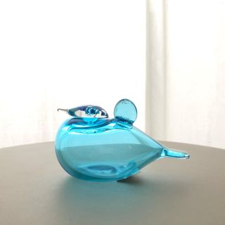 イッタラ(iittala)のBaby Blue 2017年 Oiva Toikka バード 箱あり(置物)