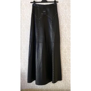 Saint Laurent - サンローランパリ♡超希少エディ期 レザースカートの Saint Laurent - サンローランパリ♡超希少エディ期 レザースカートの