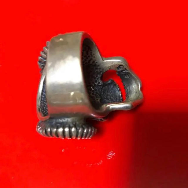 指輪 シルバー925 バフォメット ドクロ メンズのアクセサリー(リング(指輪))の商品写真