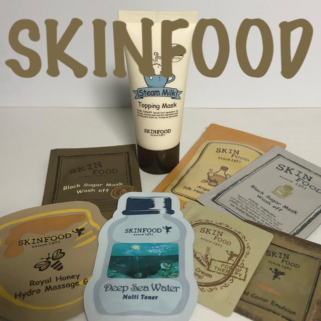 SKIN FOOD(スキンフード)のスキンフード　マスク　8点セット コスメ/美容のスキンケア/基礎化粧品(パック/フェイスマスク)の商品写真