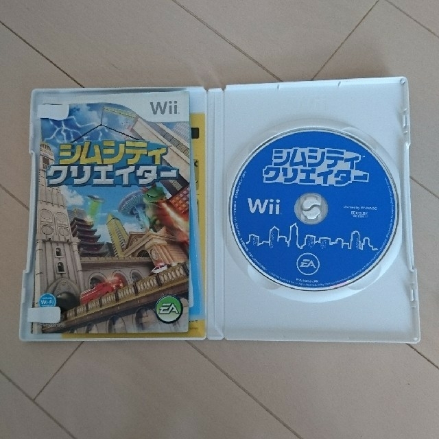 Wii(ウィー)のシムシティ クリエイター Wii エンタメ/ホビーのゲームソフト/ゲーム機本体(家庭用ゲームソフト)の商品写真