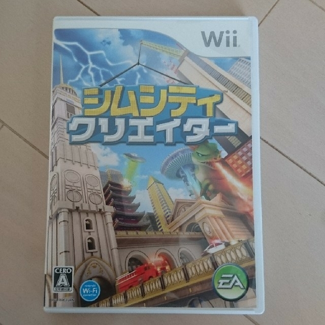 Wii(ウィー)のシムシティ クリエイター Wii エンタメ/ホビーのゲームソフト/ゲーム機本体(家庭用ゲームソフト)の商品写真