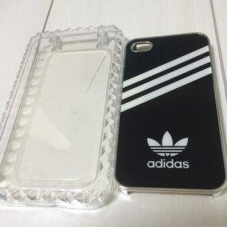 アディダス(adidas)のセール！アディダスiPhoneケースと新品保護シート(iPhoneケース)