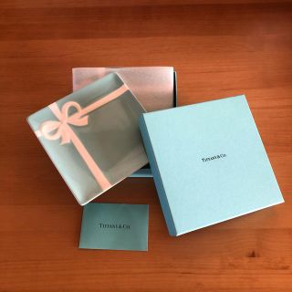 ティファニー(Tiffany & Co.)のTIFFANY&Co. ブルーボウデザートプレートセット(食器)