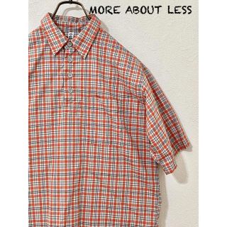 グッドイナフ(GOODENOUGH)のMORE ABOUT LESS プルオーバー 半袖シャツ(シャツ)