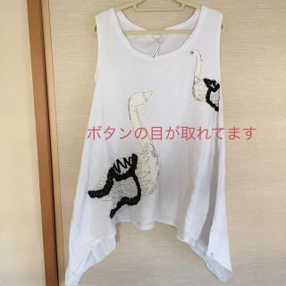 スナオクワハラ(sunaokuwahara)のノースリーブカットソー(Tシャツ(半袖/袖なし))