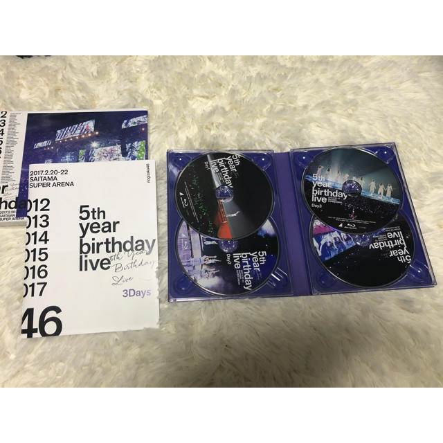 乃木坂46(ノギザカフォーティーシックス)の乃木坂46 5thYEAR BIRTHDAY LIVE エンタメ/ホビーのDVD/ブルーレイ(ミュージック)の商品写真