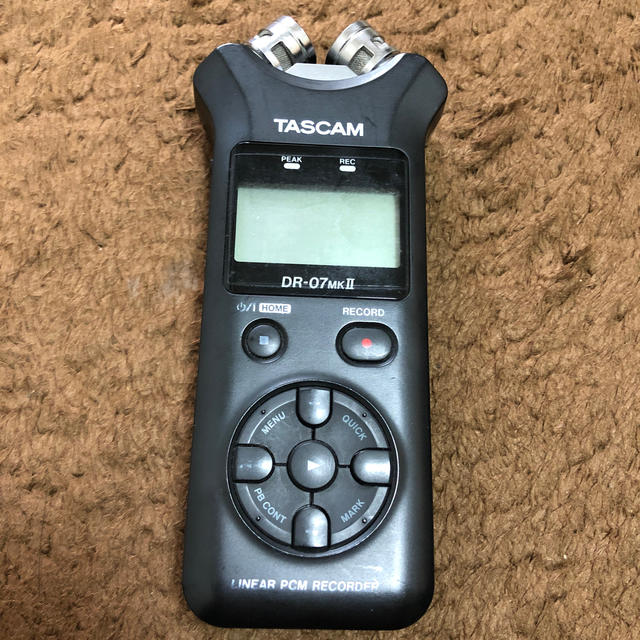 tascam dr-07 mk2 レコーダー