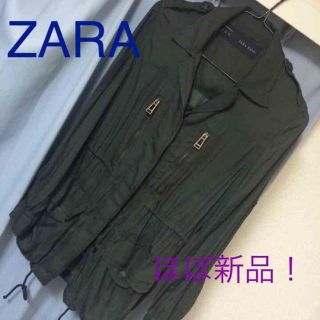 ザラ(ZARA)の▼限定値下げ▼ほぼ新品！(ミリタリージャケット)