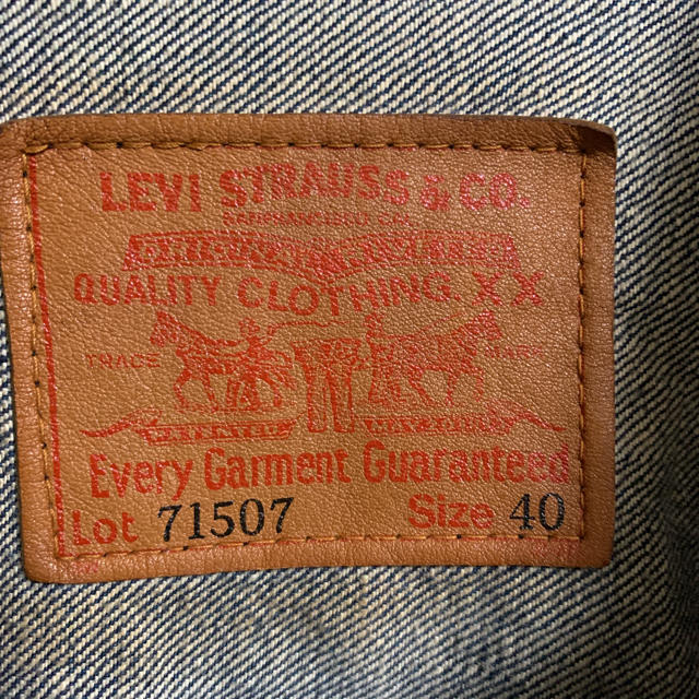 Levi's(リーバイス)のリーバイスセカンドタイプ メンズのジャケット/アウター(Gジャン/デニムジャケット)の商品写真