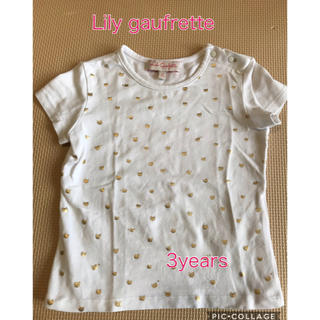 キャラメルベビー&チャイルド(Caramel baby&child )のTシャツ　Lily gaufrette 3years(Tシャツ/カットソー)