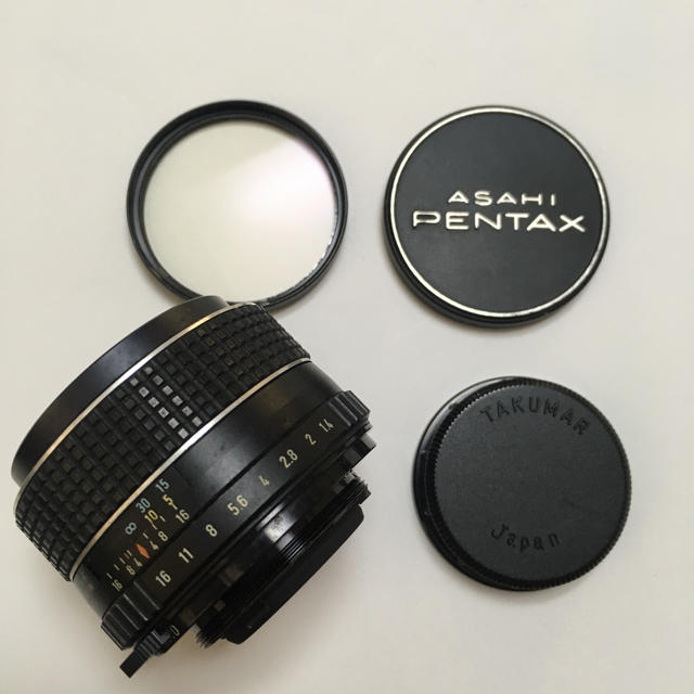 PENTAX(ペンタックス)の美品 M42 SMC TAKUMAR 50/1.4 タクマー PENTAX(1) スマホ/家電/カメラのカメラ(レンズ(単焦点))の商品写真