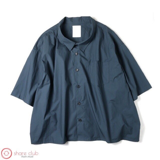 1LDK SELECT(ワンエルディーケーセレクト)のWhowhat フーワット 17SS 5XL シャツ Smoky Blue 半袖 メンズのトップス(シャツ)の商品写真