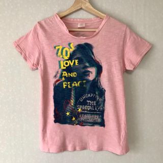 サブロク(SABUROKU)のTシャツ　サブロク　ピンク　半袖　かわいい(Tシャツ(半袖/袖なし))