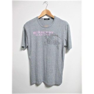 バーバリーブラックレーベル(BURBERRY BLACK LABEL)のバーバリーブラックレーベル ビッグロゴ ホースマーク Ｔシャツ/メンズ/3(Tシャツ/カットソー(半袖/袖なし))