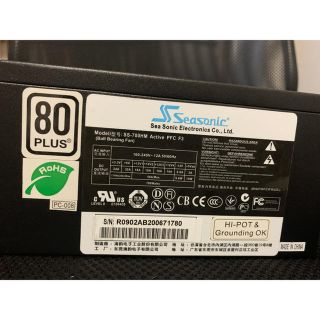 Seasonic 700W 電源ユニット(PCパーツ)