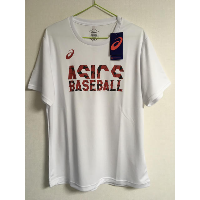 asics(アシックス)の新品未使用★ASICS ベースボール Tシャツ 野球  半袖 鈴木誠也 広島 スポーツ/アウトドアの野球(ウェア)の商品写真