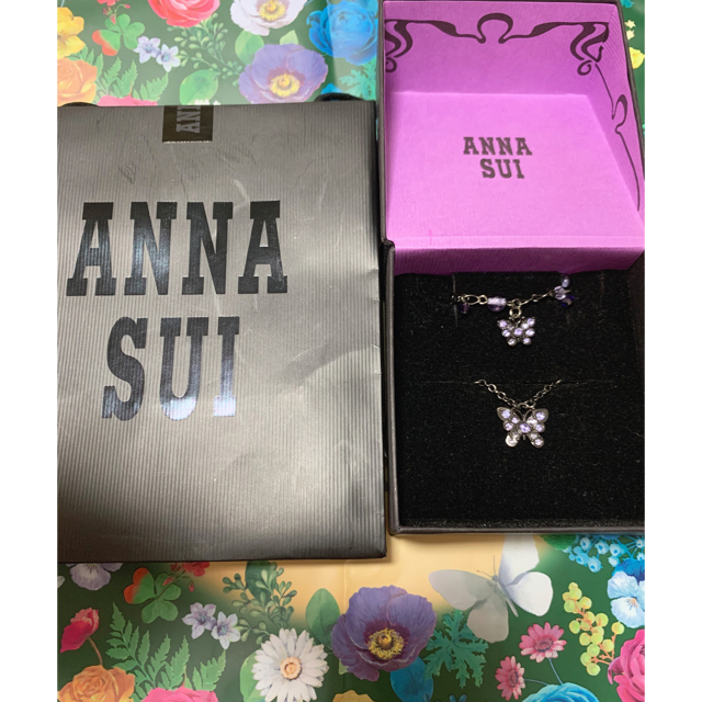 ANNA SUI(アナスイ)の【新品未使用】アナスイ🦋　ネックレス&ブレスレット レディースのアクセサリー(ネックレス)の商品写真