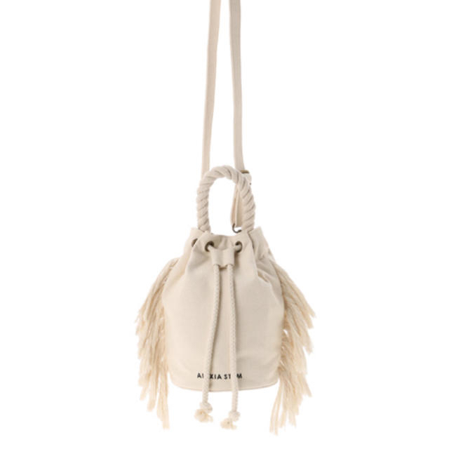 ALEXIA STAM(アリシアスタン)のSide Fringe Draw String Bag レディースのバッグ(ショルダーバッグ)の商品写真