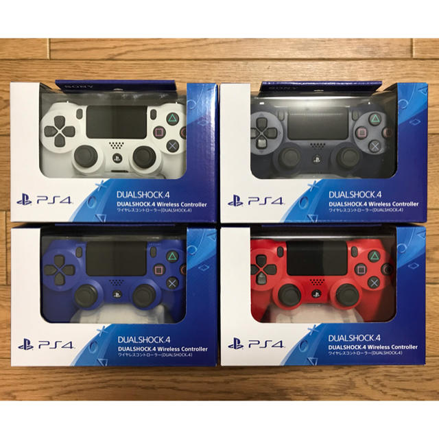 新品未開封 PS4 ワイヤレスコントローラー DUALSHOCK4 純正