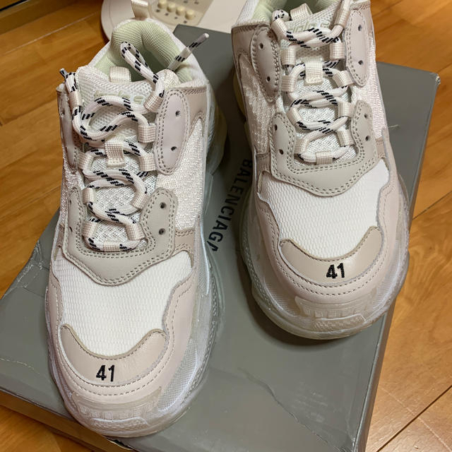 BALENCIAGA triple S クリアソール　41