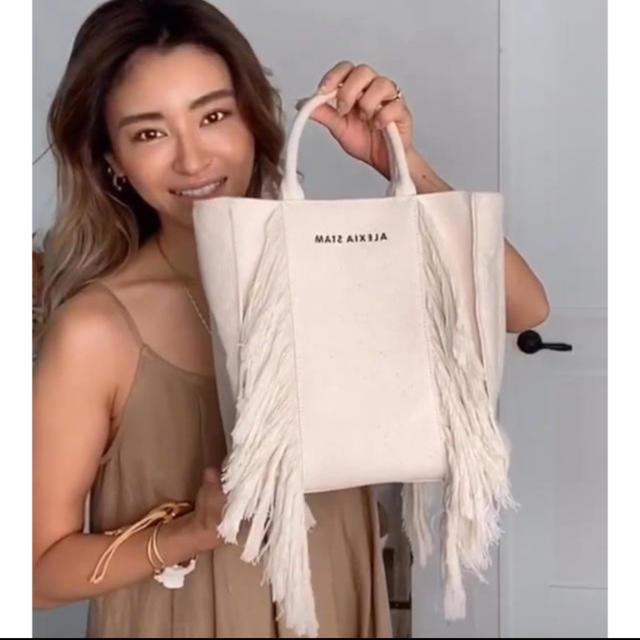 即完売　Fringe Rectangle Tote Bag