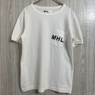 マーガレットハウエル(MARGARET HOWELL)のMHL マーガレットハウエル 定番 ロゴ ポケット(Tシャツ/カットソー(半袖/袖なし))