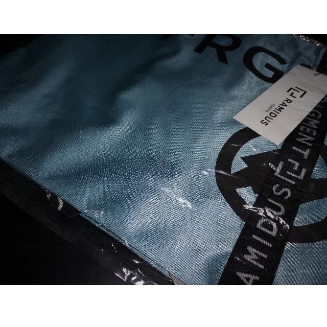 FRAGMENT(フラグメント)のFRAGMENT DESIGN X RAMIDUS TOTE BAG BLUE  メンズのバッグ(トートバッグ)の商品写真