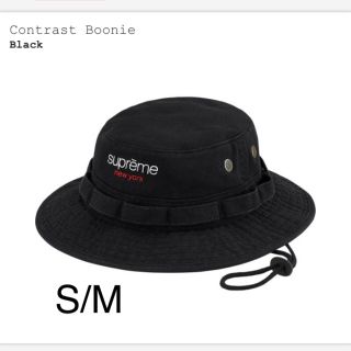 シュプリーム(Supreme)のSupreme Contrast Boonie Black S/M(ハット)