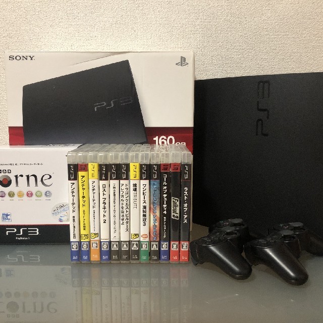 エンタメホビーSONY PlayStation3 本体 CECH-2000A & ソフト6本