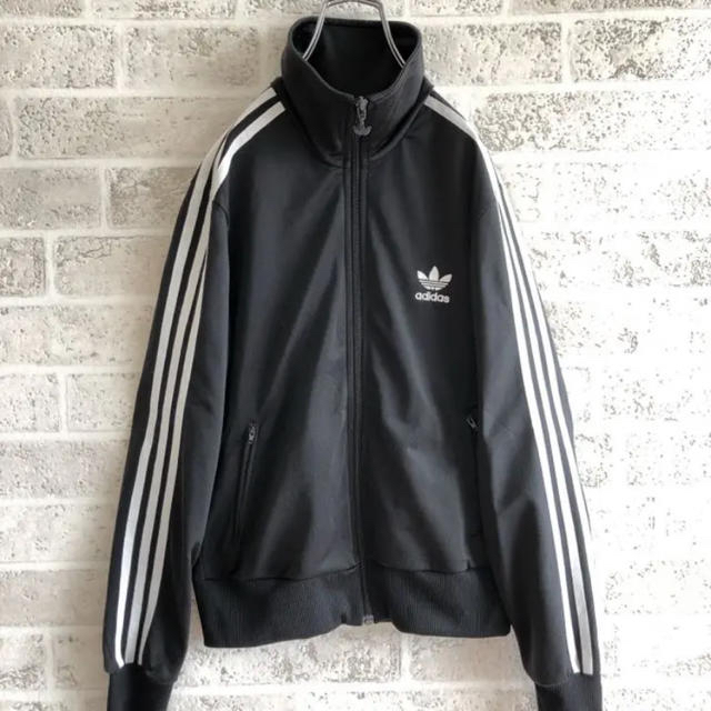 adidas(アディダス)のadidas  アディダス  トラックジャケット  トレフォイル  ビッグロゴ メンズのトップス(ジャージ)の商品写真