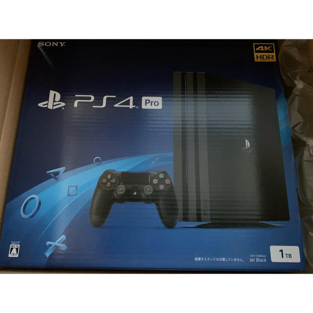 PlayStation 4 Pro ジェット・ブラック 1TBゲームソフト/ゲーム機本体